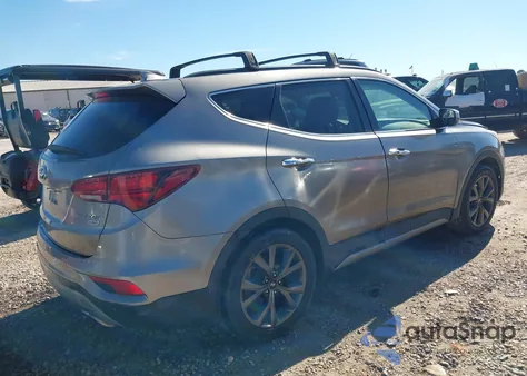 2018 Hyundai Santa Fe Sport 2.0T Ultimate from USA, damaged, VIN 5XYZW4LA7JG570509